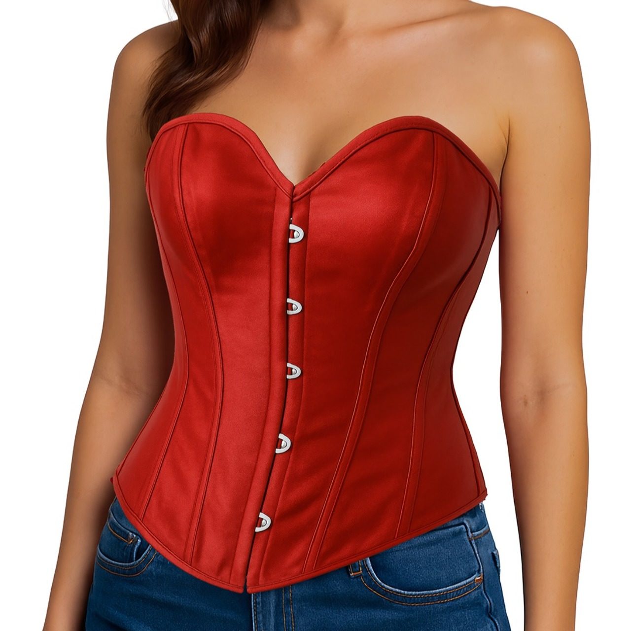 Corset Rouge Cœur