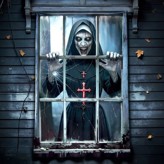 Rideau de nonne Halloween