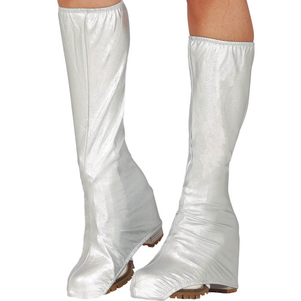 Couvre-bottes Brillants Argent Éco Enfant
