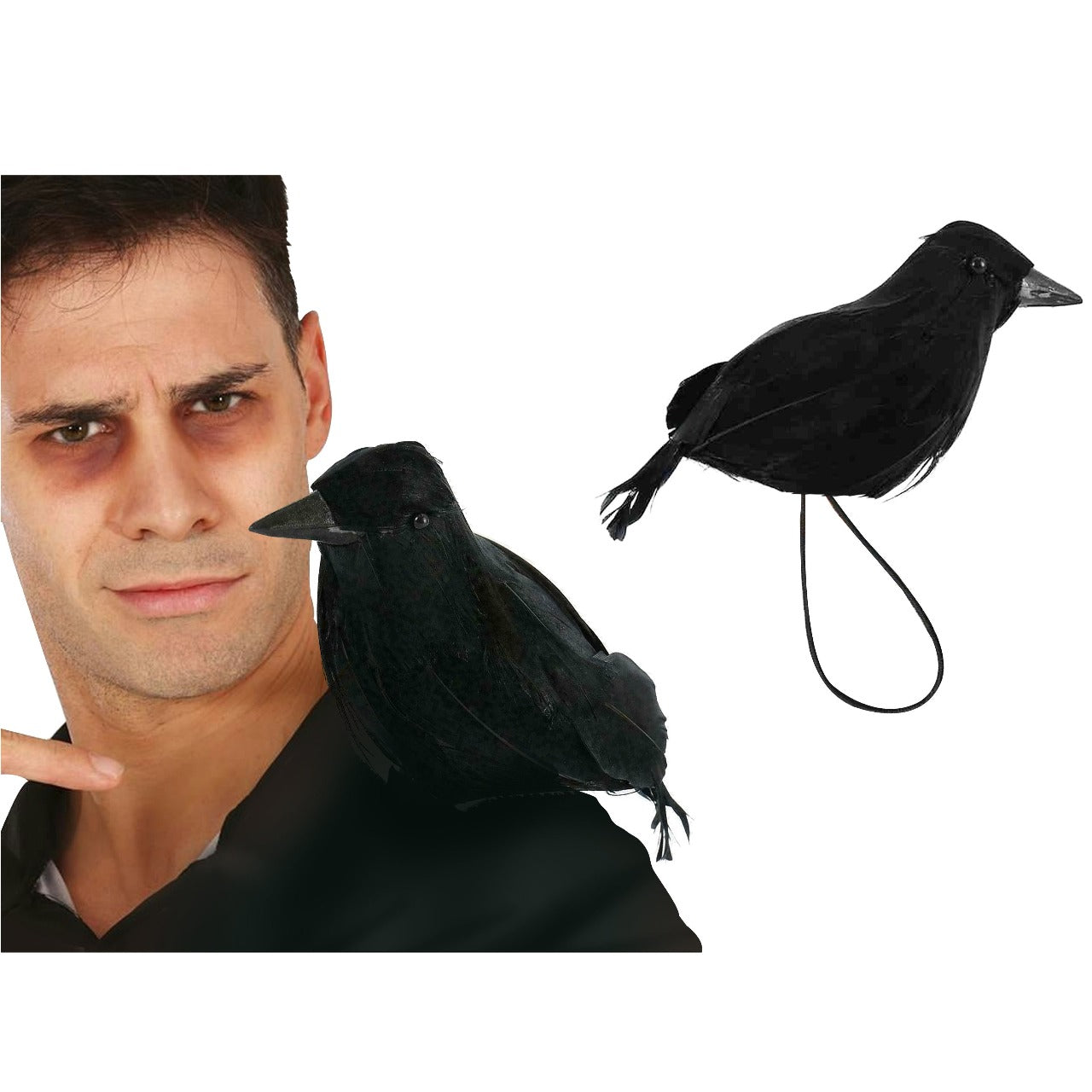 Corbeau Noir Ajustable