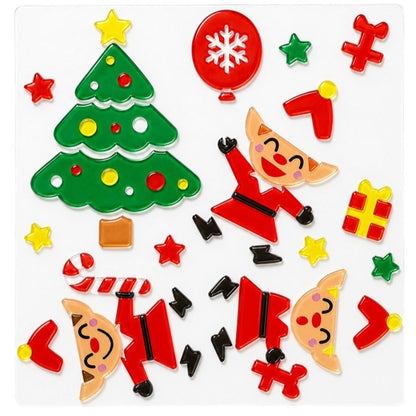 Décoration en gel Elfes de Noël