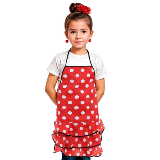 Tablier de Flamenco Rouge pour enfants