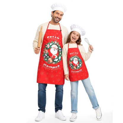 Tablier de Noël Père Noël enfant