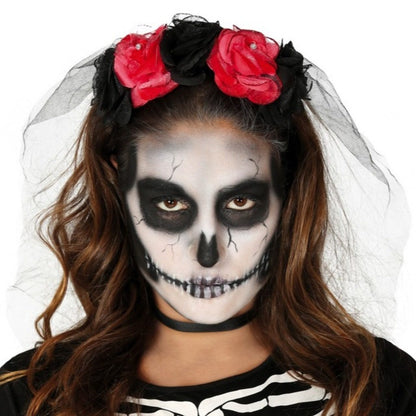Serre-tête de Catrina Bicolore avec Voile