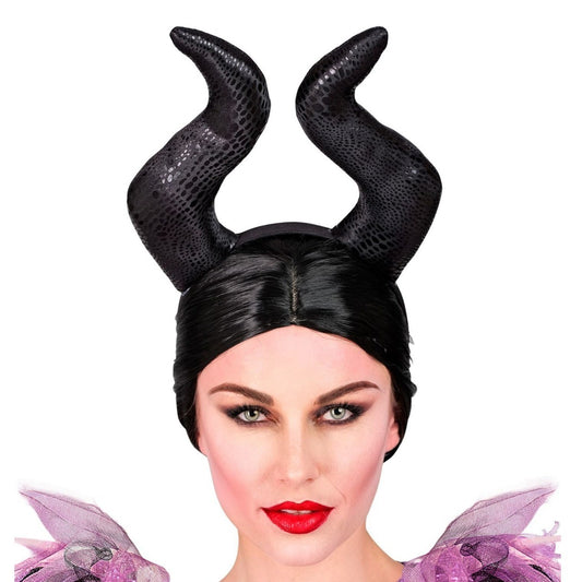 Bandeau de Cornes de Sorcière Maléfique