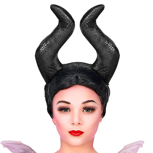 Bandeau de Cornes de Sorcière Maléfique