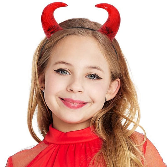 Diadème de Diablesse Lumière enfant