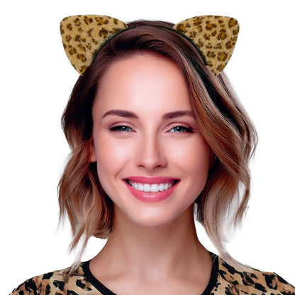 Serre-Tête Léopard Persan