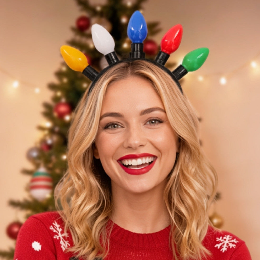 Diadème de Noël Ampoules Lumineuses