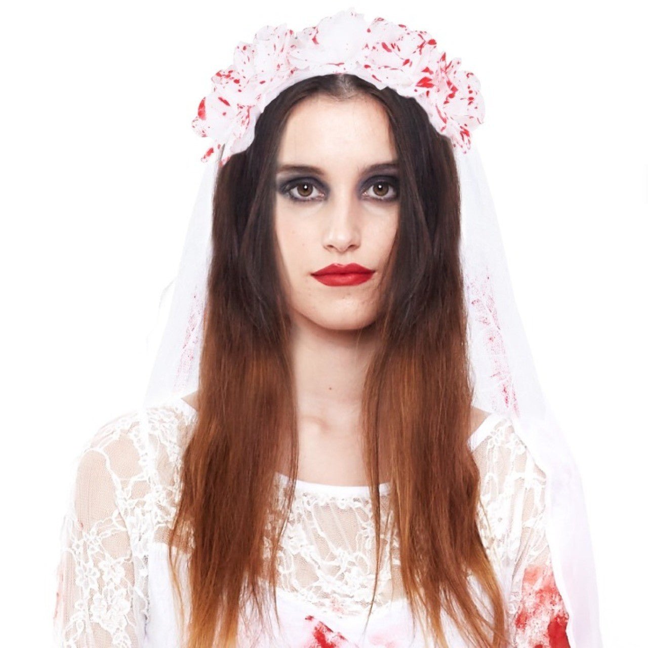 Serre-tête de Mariée Fantôme Sanglant