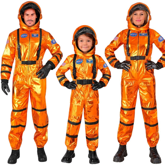 Déguisements ne groupe d’Astronautes Space orange