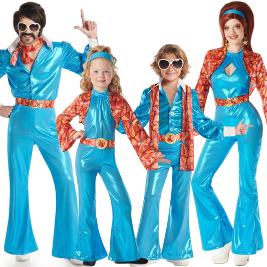 Déguisements en groupe Disco Fleuri