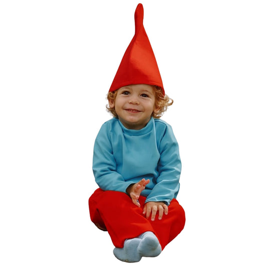 Disfraces en grupo de Duendes Azules y Brujo