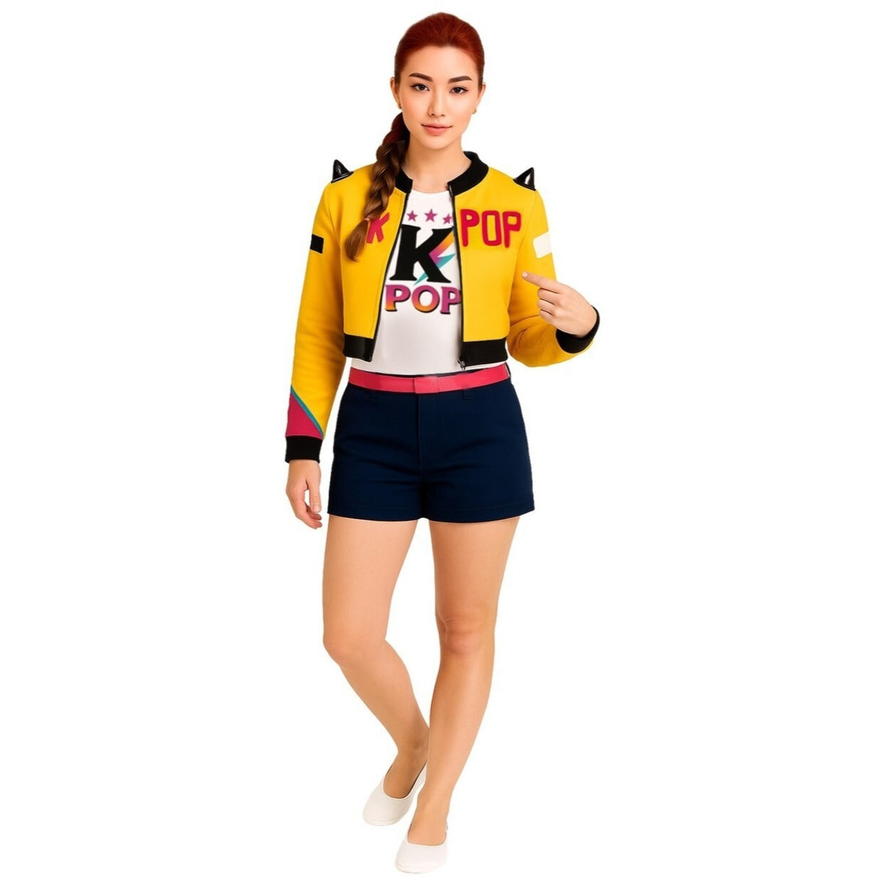 Déguisements de groupe Guerrières K-Pop