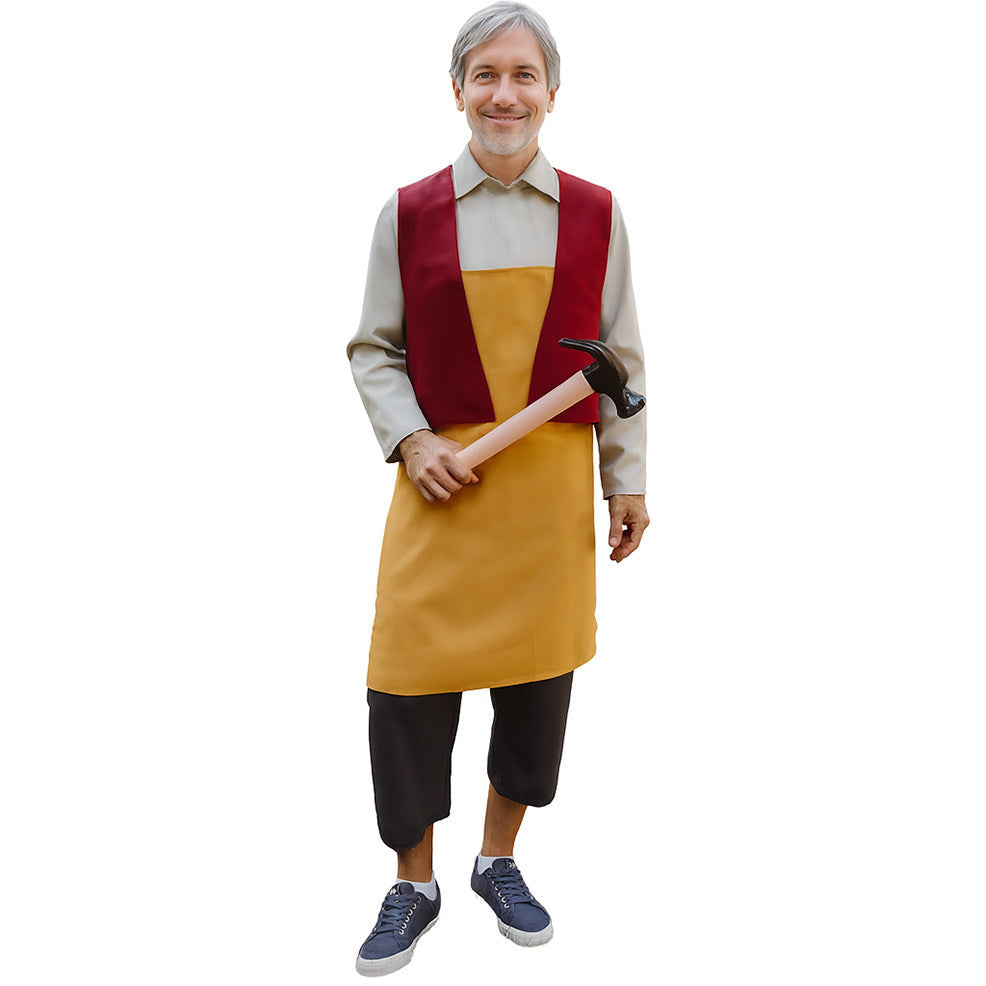 Disfraces en grupo de Pinocho y Gepetto