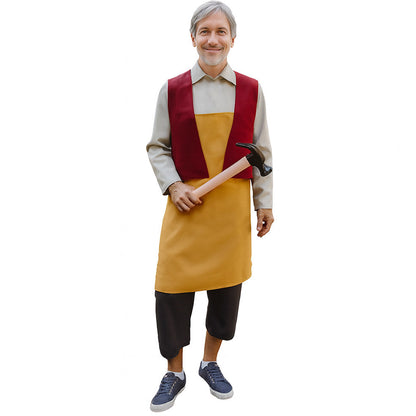 Disfraces en grupo de Pinocho y Gepetto