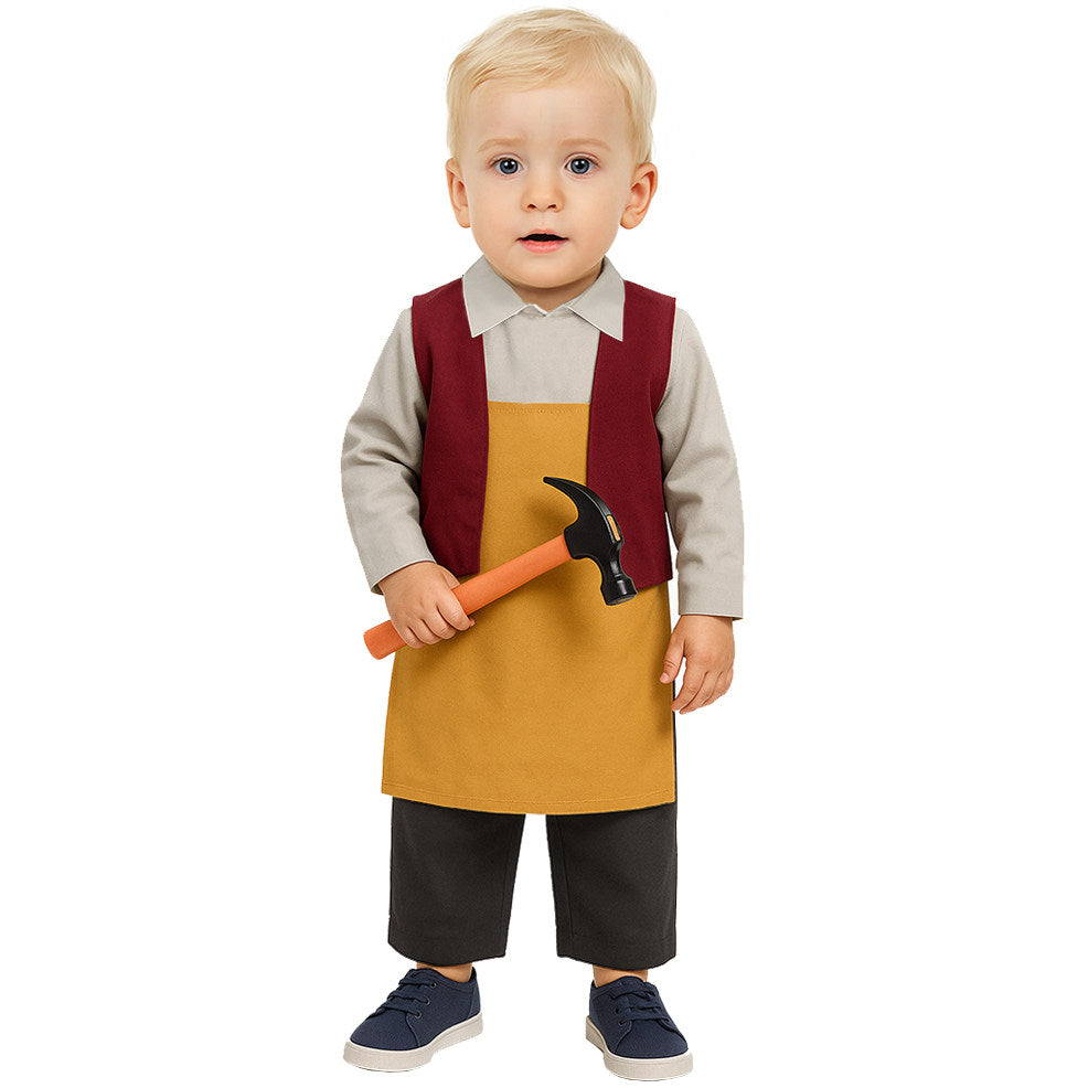 Disfraces en grupo de Pinocho y Gepetto