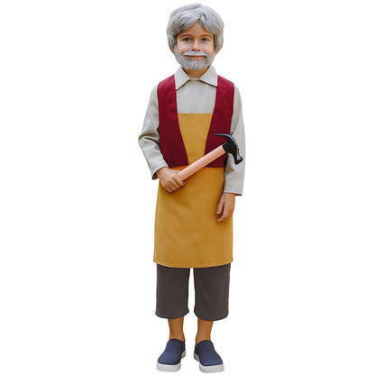 Disfraces en grupo de Pinocho y Gepetto