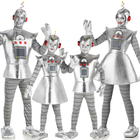 Déguisements en groupe de Robots Tea