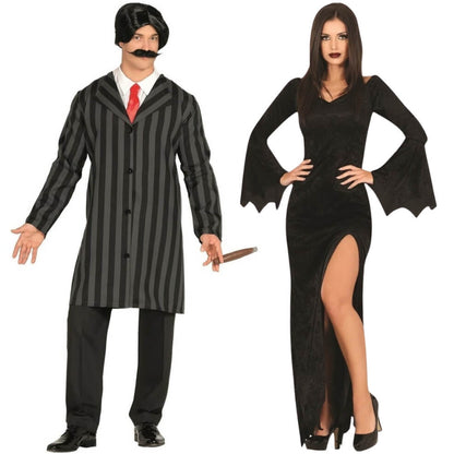 Déguisements de couple La Famille Sinistre Eco