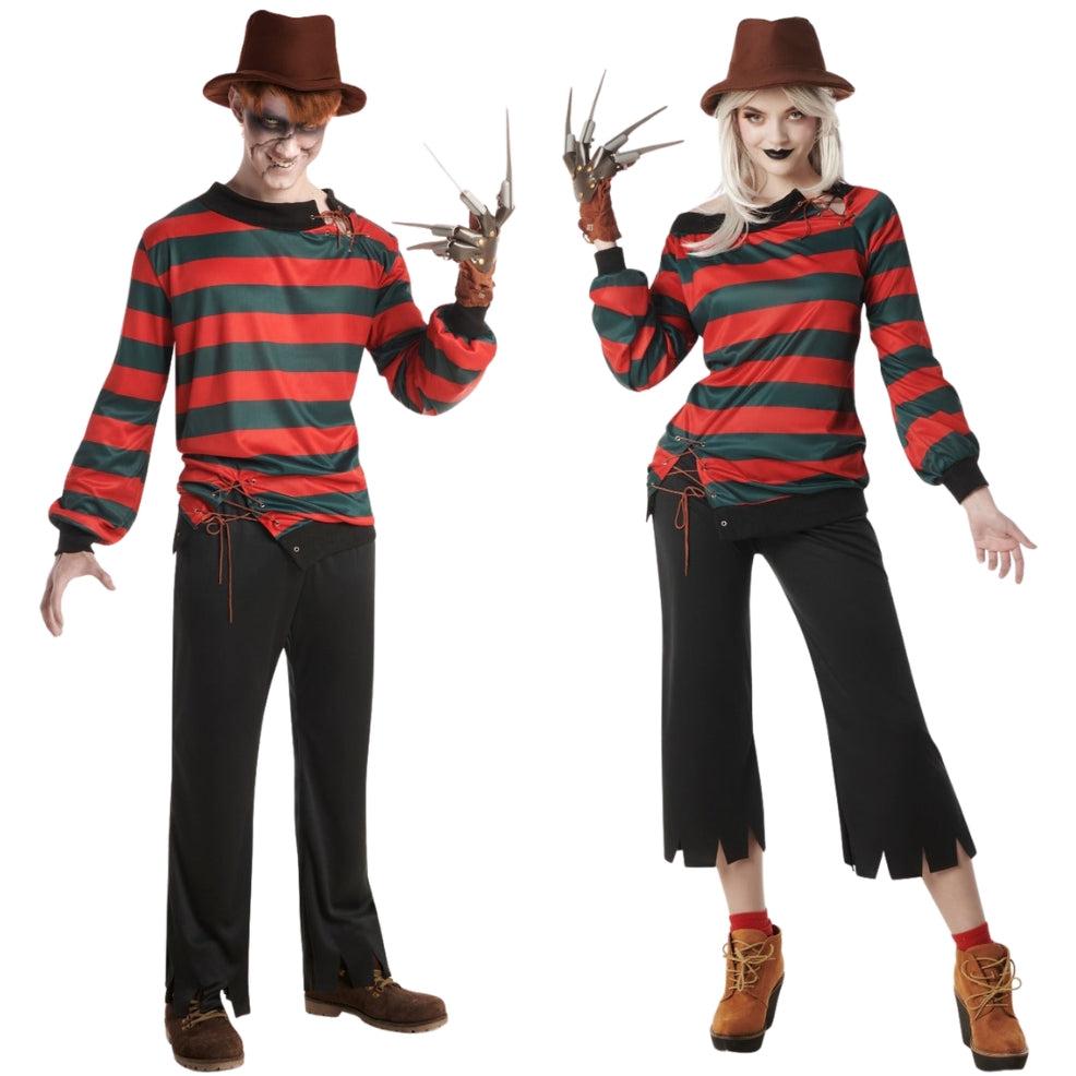 Déguisements en couple de Freddy Krueger