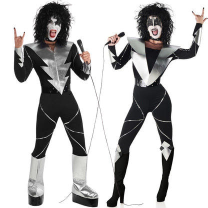 Déguisements en couple de Heavy Metal Kiss