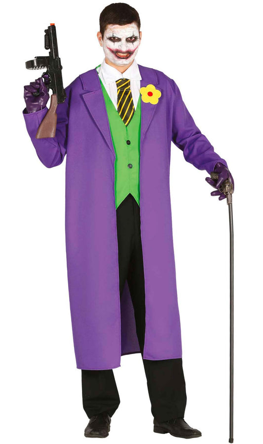 Costumes de couple gris Joker et Harley