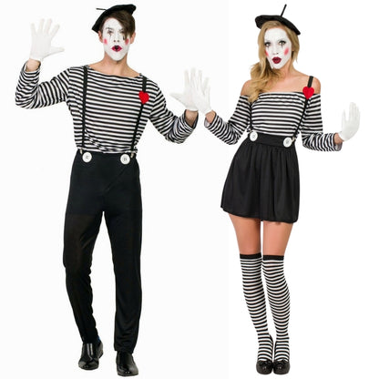 Déguisements en couple de Mimes