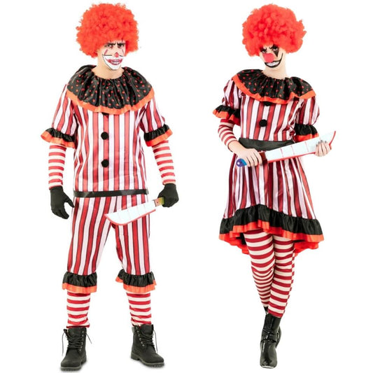 Déguisements de couples de Clowns Sinistres