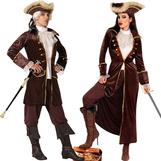 Déguisements de couple des Pirates