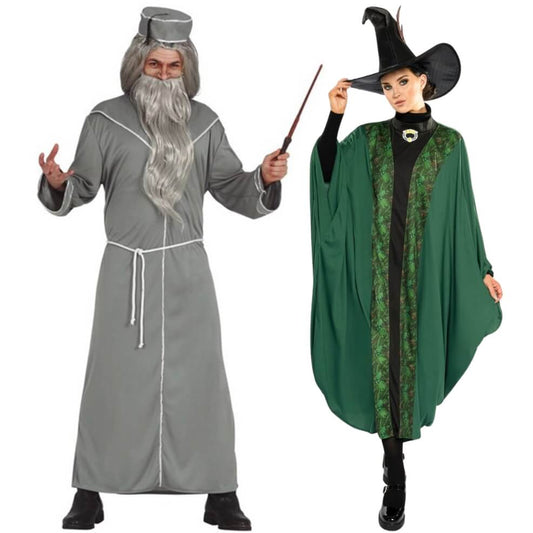 Déguisement couple des Professeurs de HarryPotter 