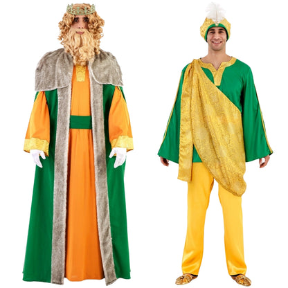 Déguisements de couple Roi Balthazar & Page Luxe