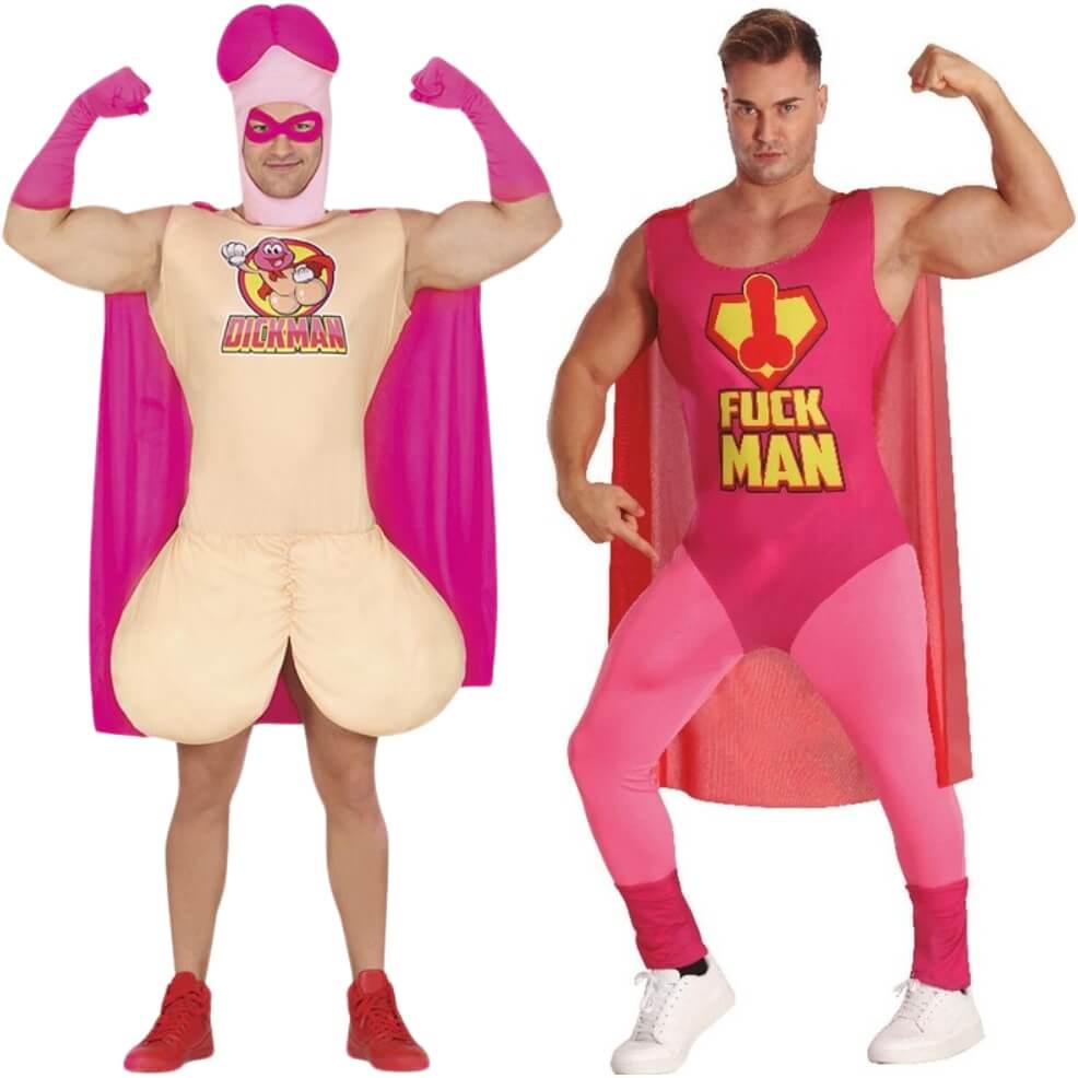 Déguisements de couple Super Pénis 