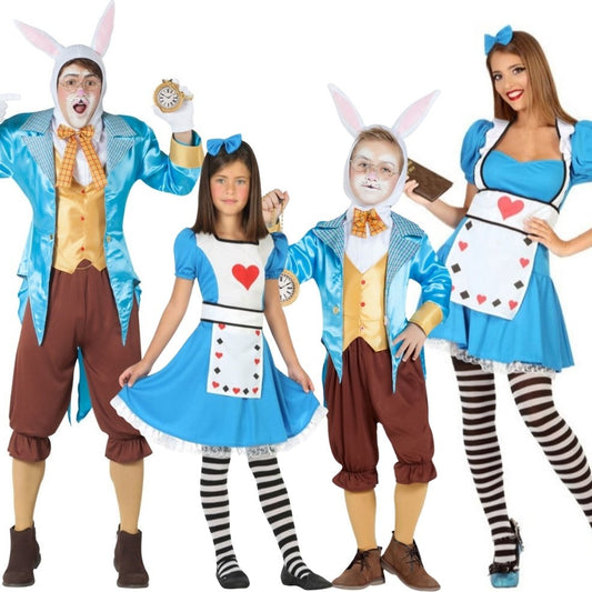 Déguisements de groupe Alice et Lapin
