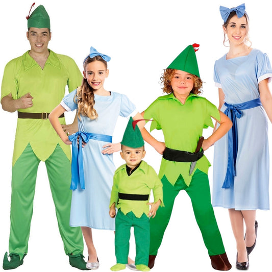 Déguisements de groupe Peter Pan et Wendy