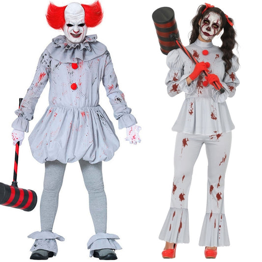 Déguisements de couple Clowns Tueurs 