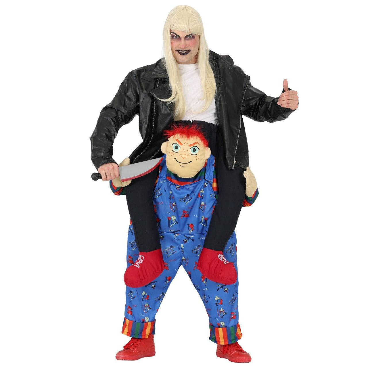 Déguisement à Épaules de Chucky adulte