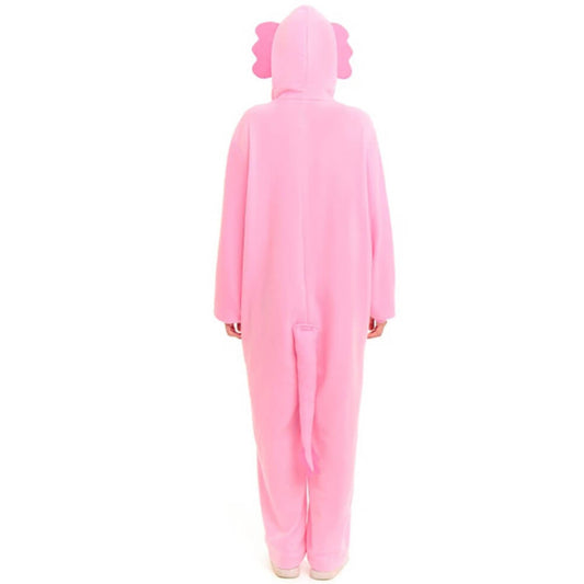 Déguisement d'Axolotl Rose pour adulte