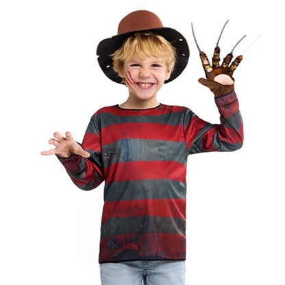 Déguisement de tueur Freddy pour enfant