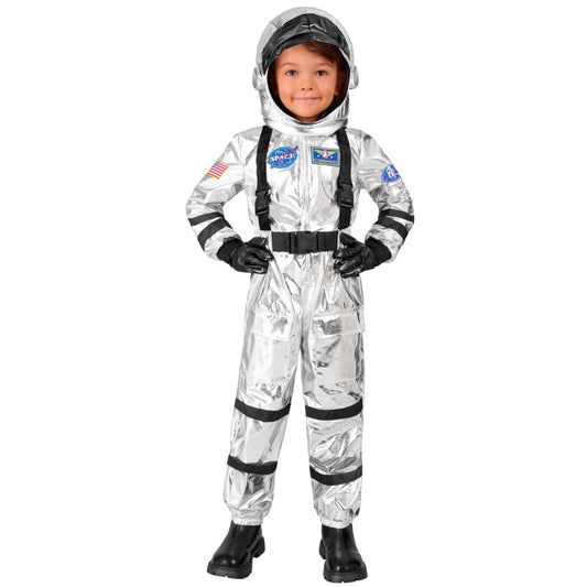 Déguisement d'Astronaute Space Argent pour enfant