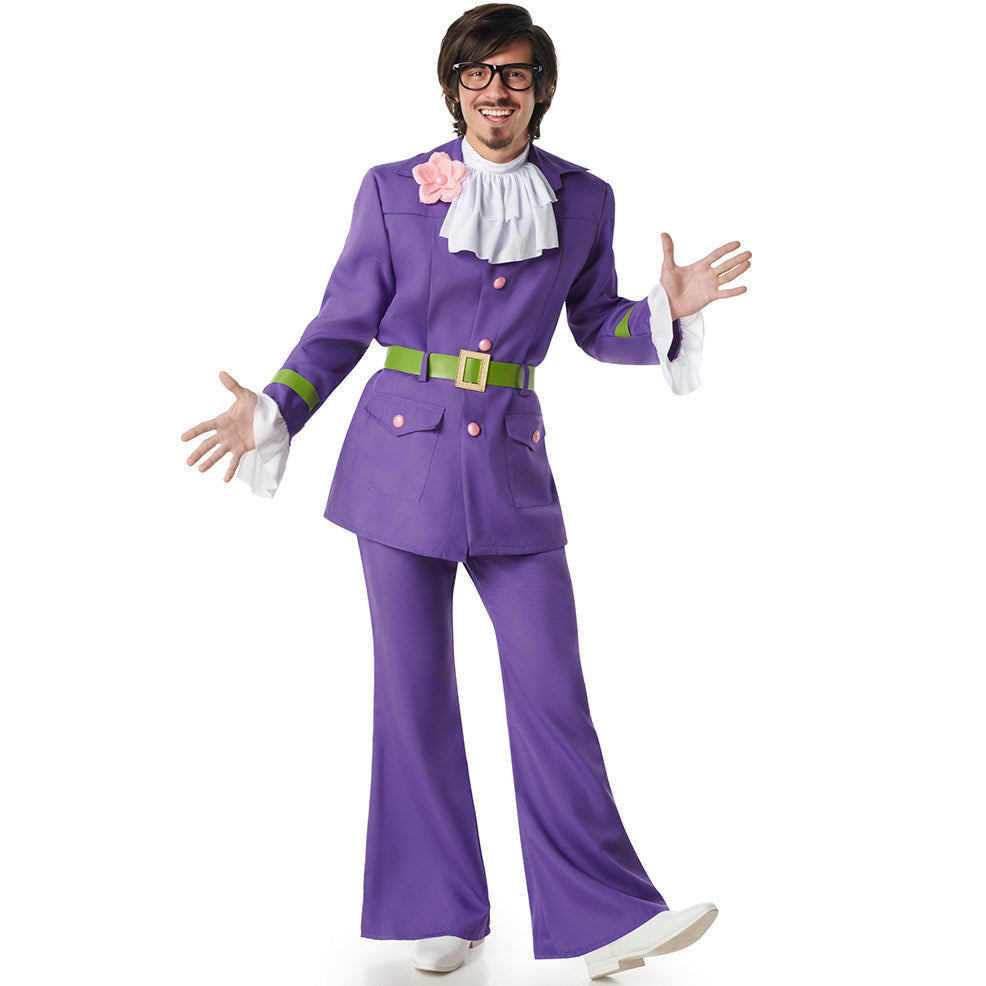 Déguisement d'Austin Powers des années 70 pour homme