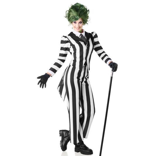 Déguisement de Fantôme à Rayures pour femme