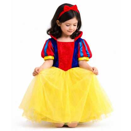 Déguisement Blanche-Neige Deluxe fille