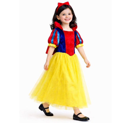 Déguisement Blanche-Neige Deluxe fille