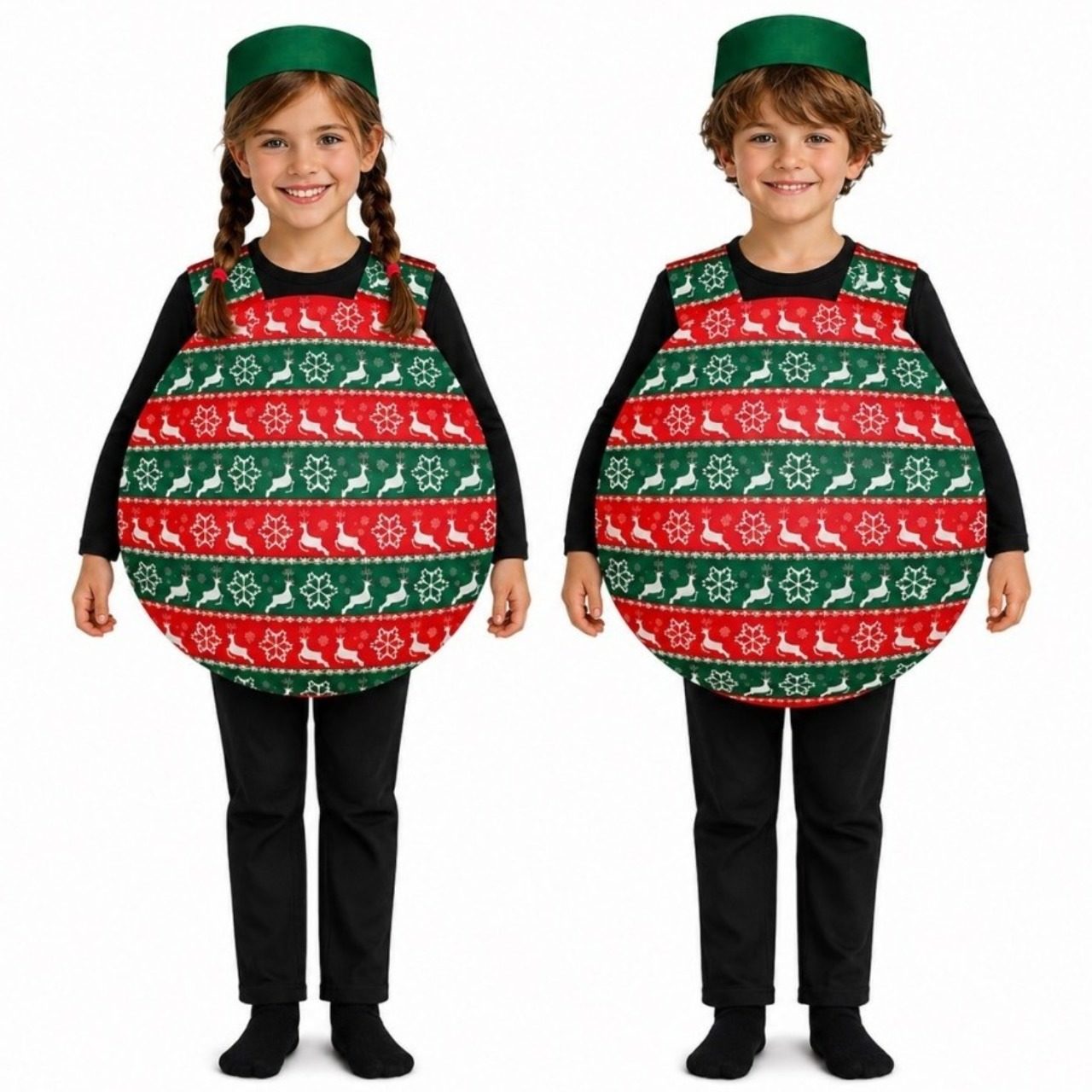 Déguisement Boule de Noël Rennes enfant