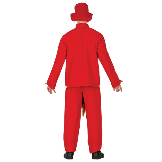 Déguisement de Pompier avec Lance pour adulte