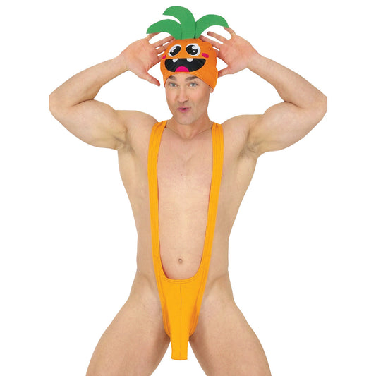 Déguisement Borat Mankini Carotte adulte