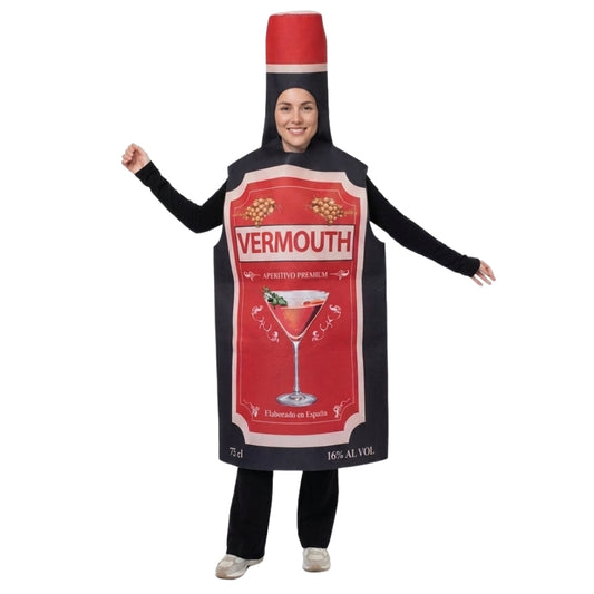 Déguisement Bouteille de Vermouth adulte
