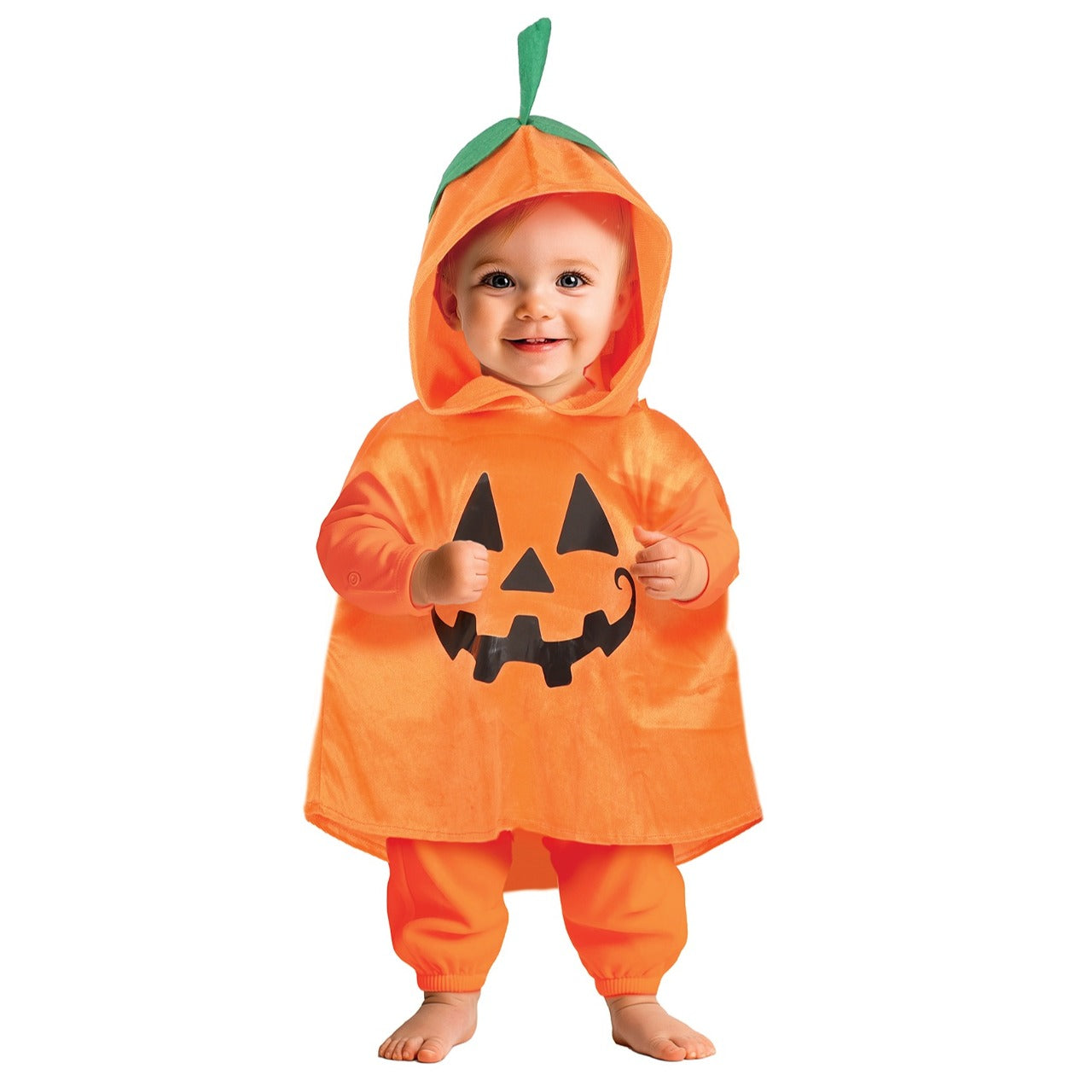 Déguisement de Citrouille Poncho pour bébé