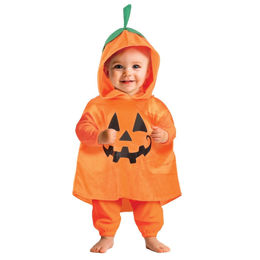 Déguisement de Citrouille Poncho pour bébé